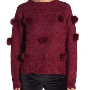 Michelle Nicole Pom Pom Wool Sweater